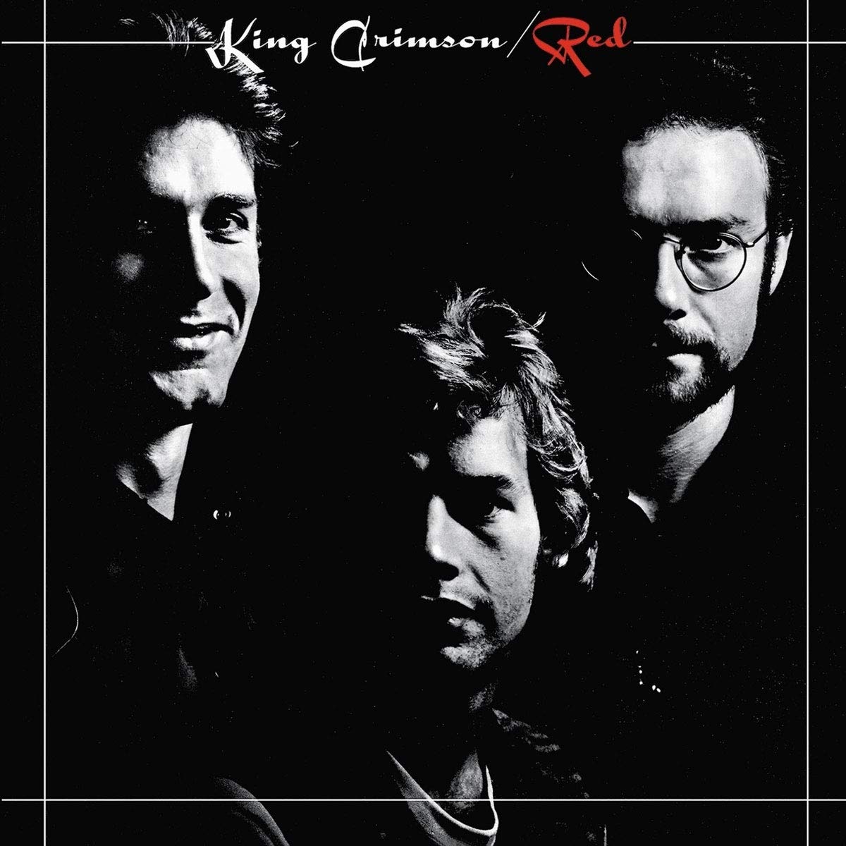 King Crimson – Red vinyl record cover