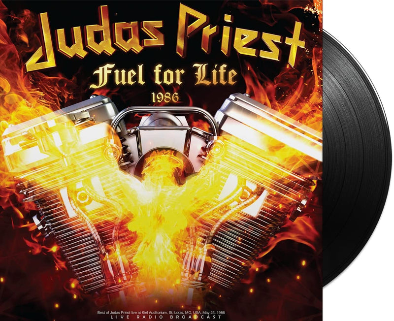 Judas Priest – Fuel For Life 1986 vinyl record cover