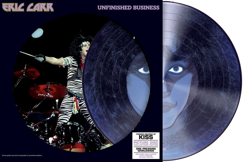Eric Carr – Unfinished Business vinyl record cover
