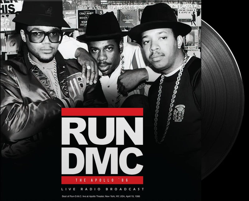Run D.M.C. – The Apollo '86 vinyl record cover