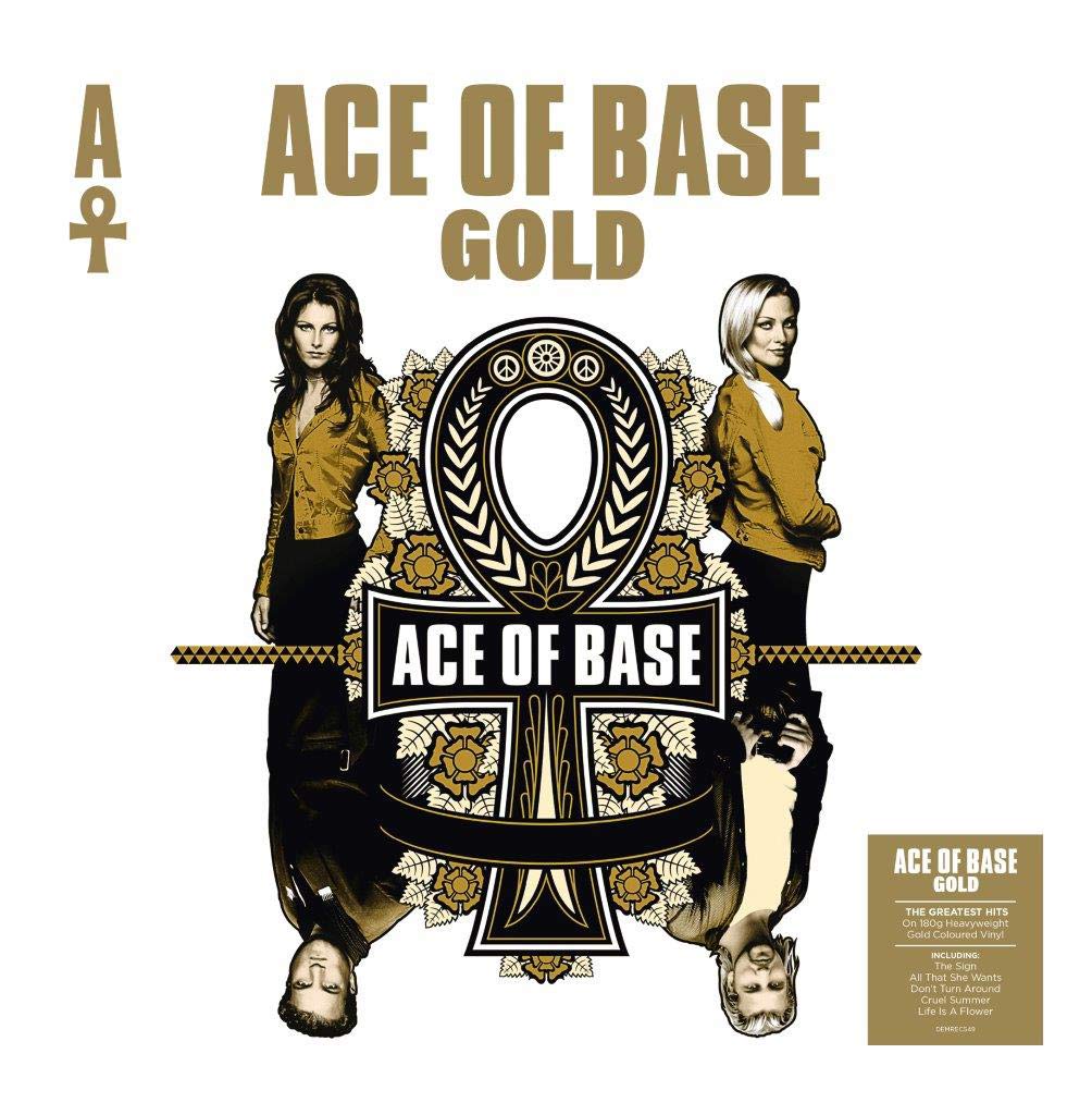 Ace of Base – Gold vinyl record cover