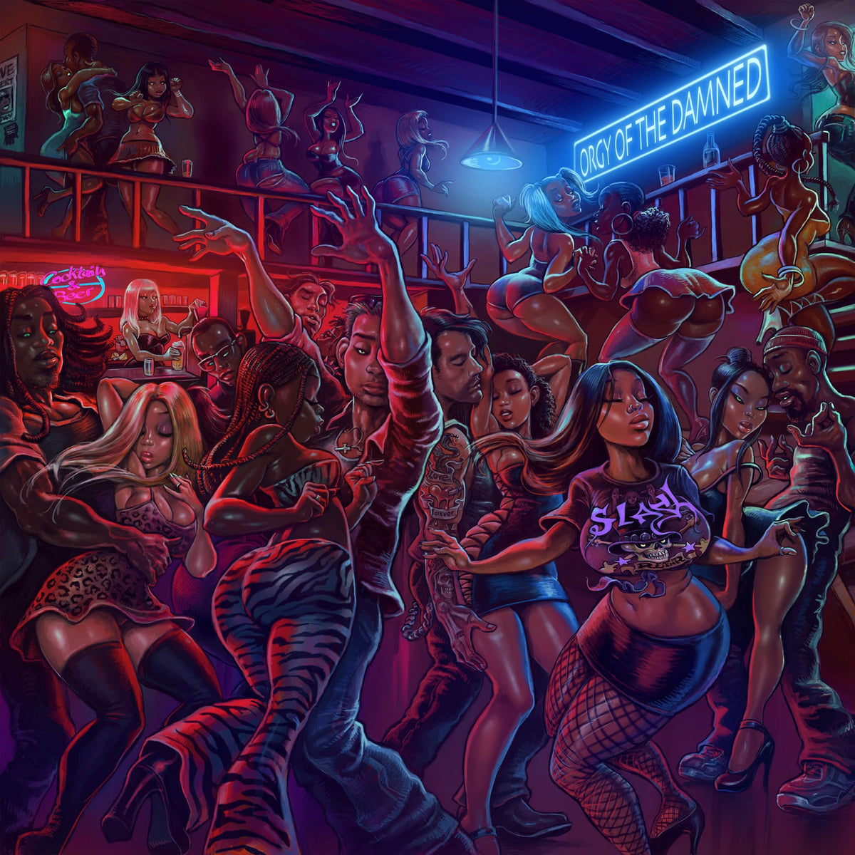 Slash – Orgy of the Damned vinyl record cover