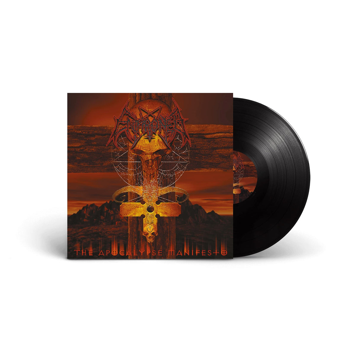 Enthroned – The Apocalypse Manifesto vinyl record cover