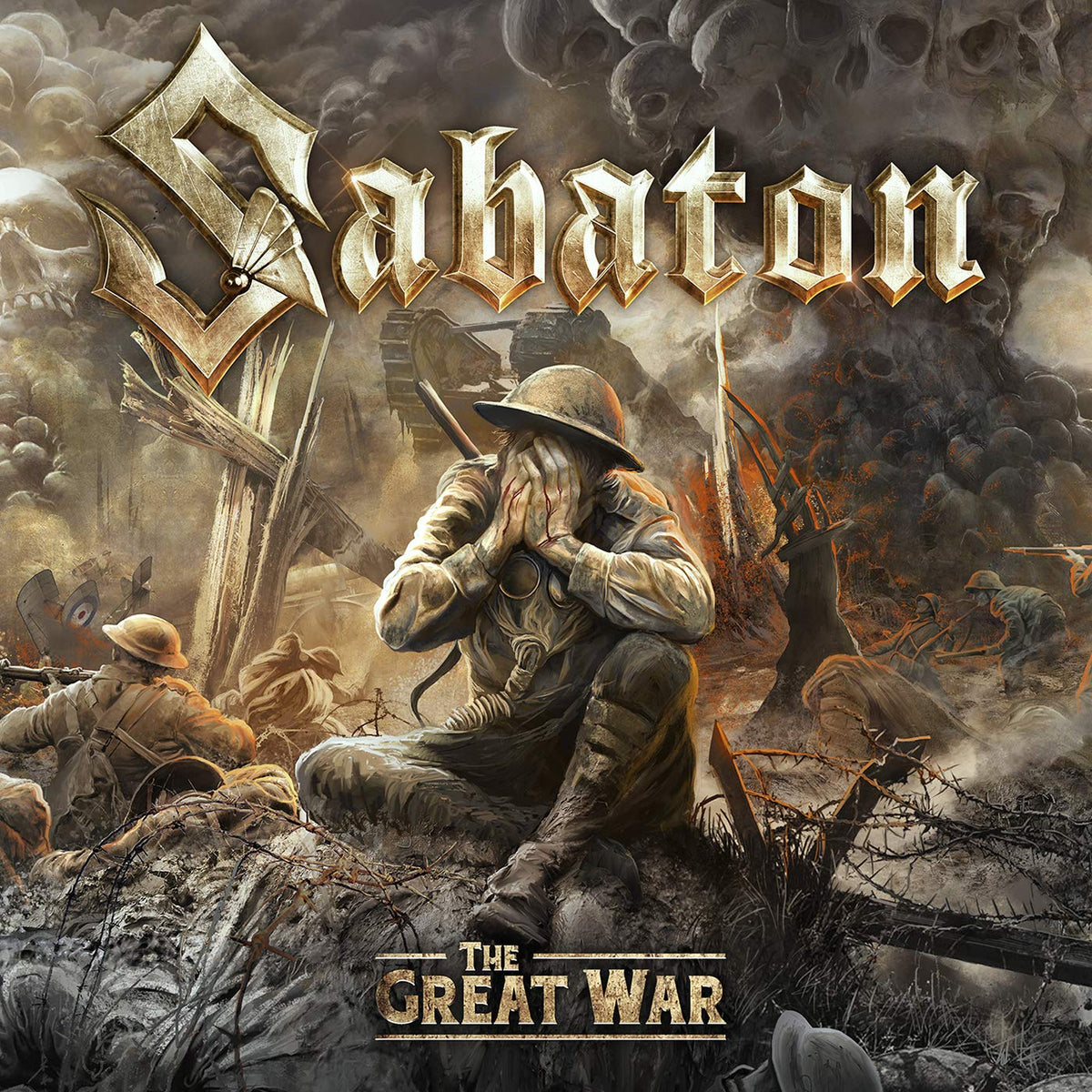 Sabaton – The Great War vinyl record cover