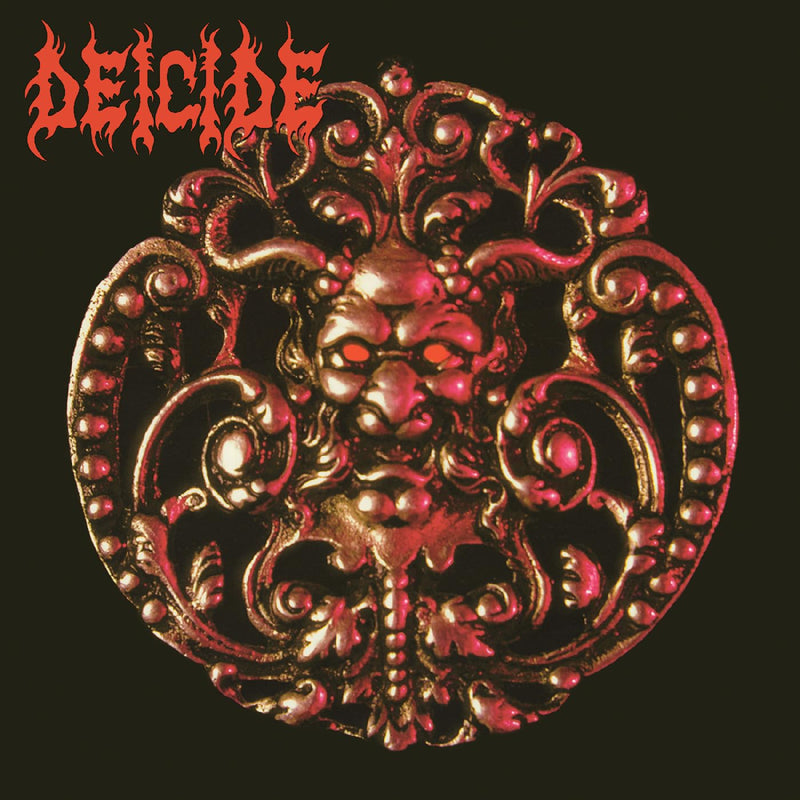 Deicide – Deicide (Remastered Edition) (Metallic Red/White 'Centurion' Viny vinyl record cover