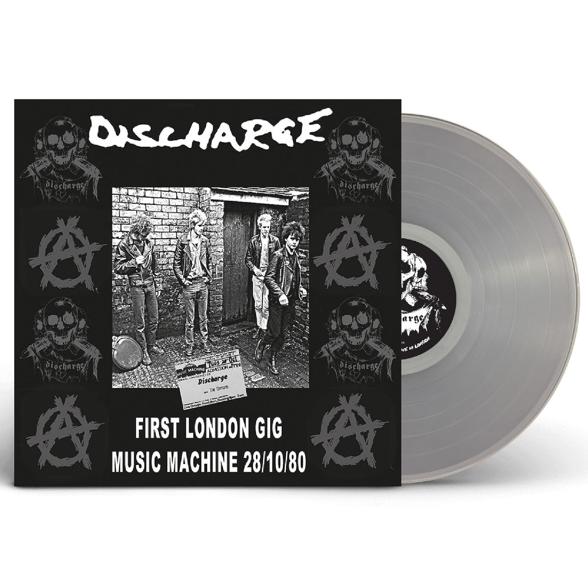 Discharge – First London Gig vinyl record cover