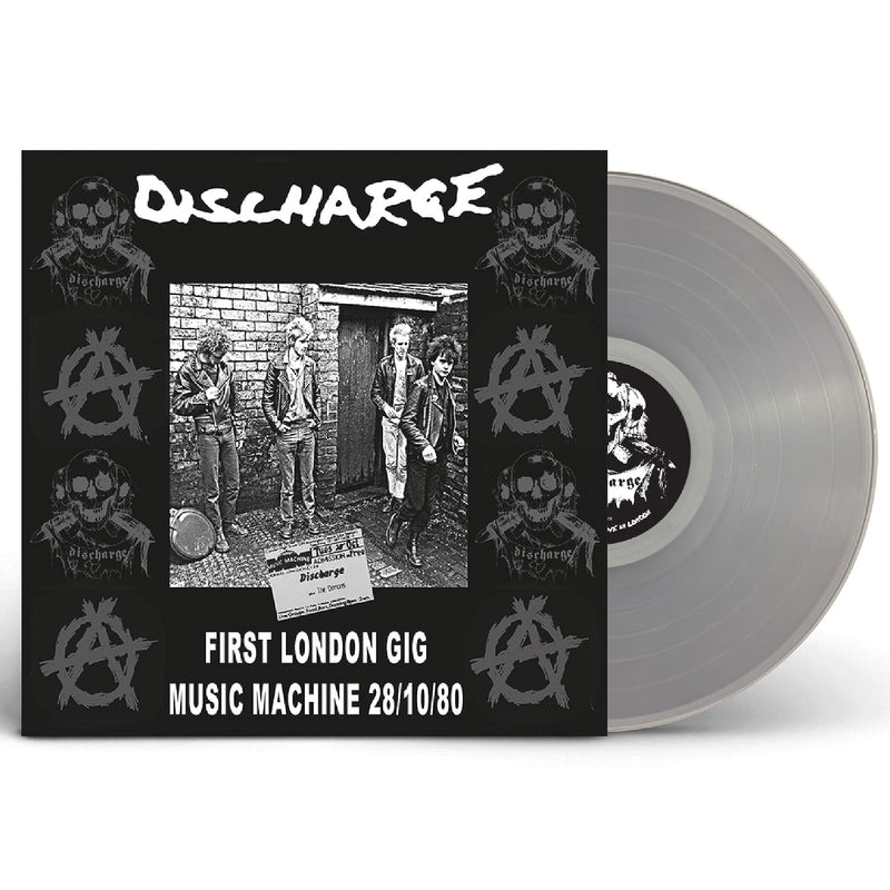 Discharge – First London Gig vinyl record cover