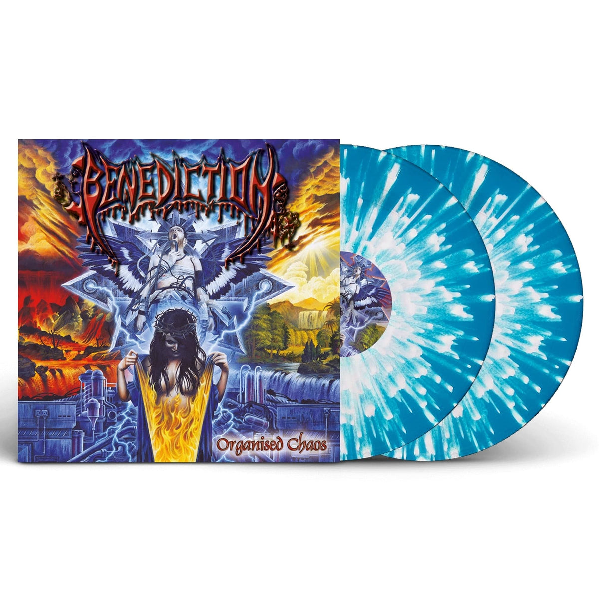 Benediction – Organised Chaos vinyl record cover