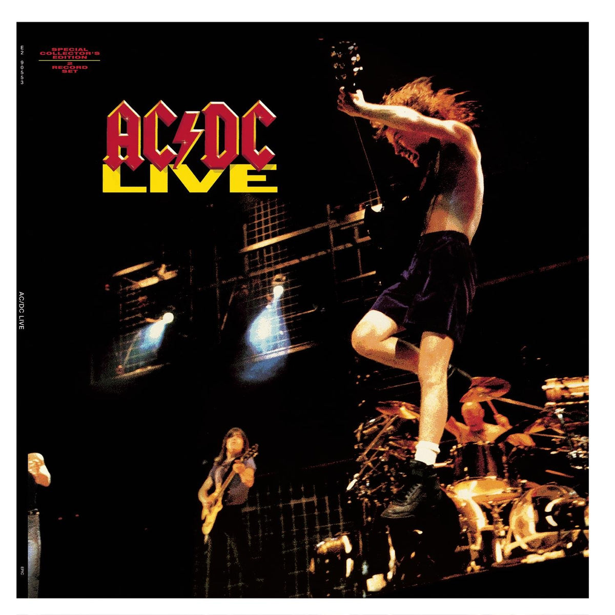 Ac/Dc – AC/DC Live vinyl record cover