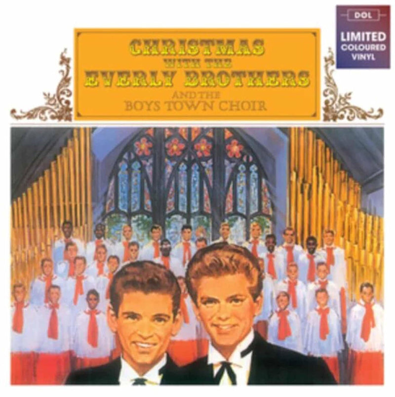Everly Brothers and the Boys Town Choir – Christmas With the Everly Brothers vinyl record cover