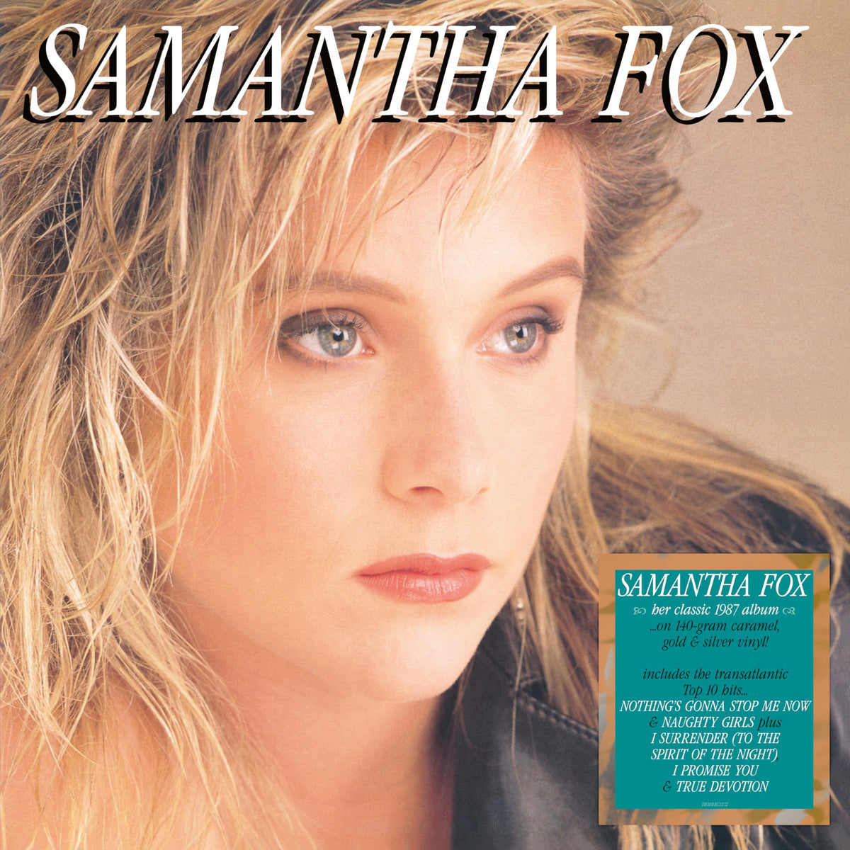 Samantha Fox – Samantha Fox vinyl record cover