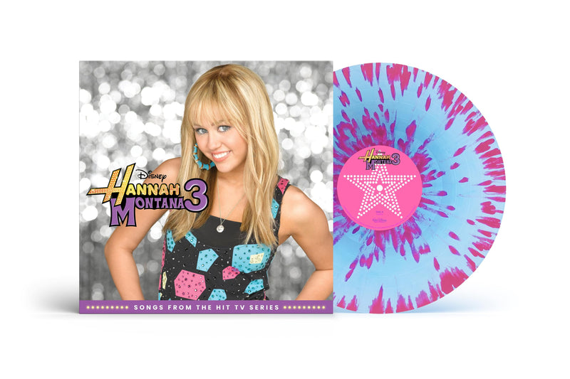 Various Artists – Hannah Montana 3 (Pretty In Pink Splatter Vinyl) vinyl record cover