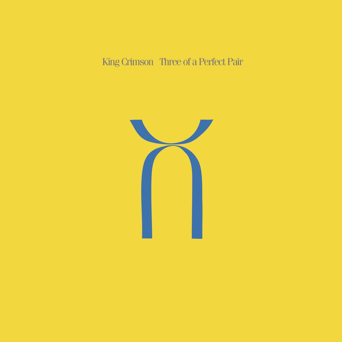 King Crimson – Three of a Perfect Pair vinyl record cover