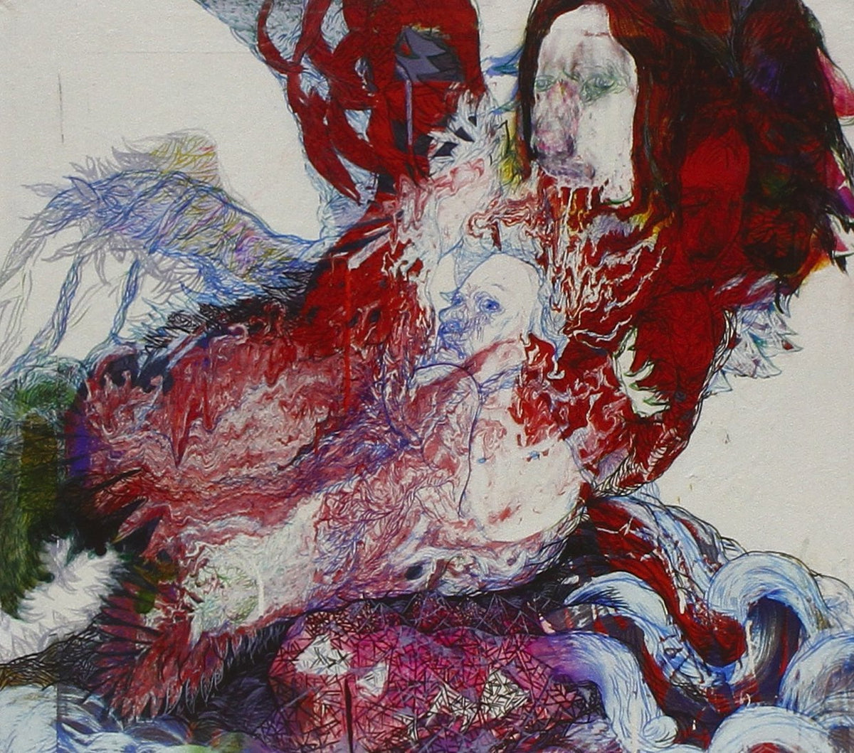 Thee Oh Sees – Warm Slime vinyl record cover