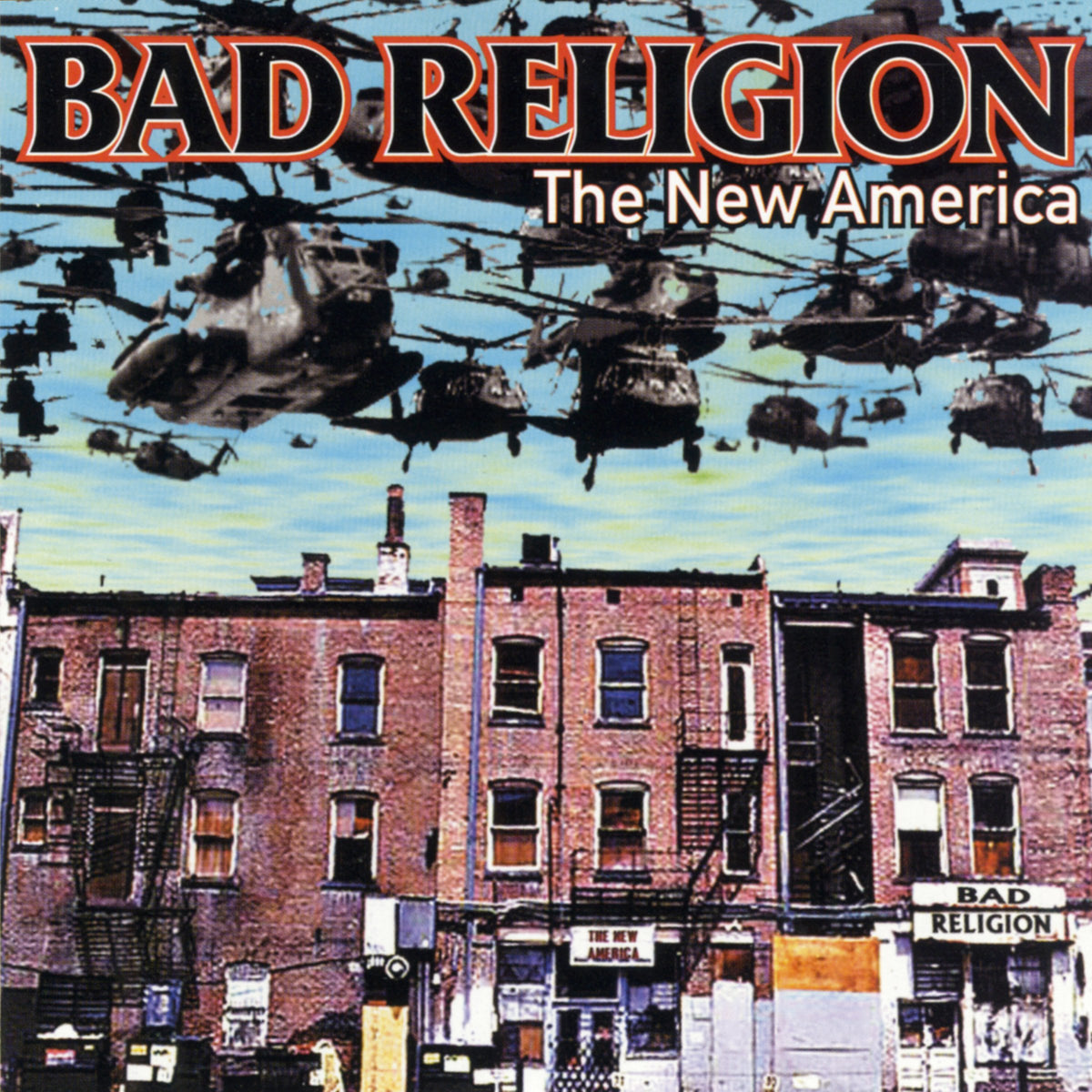 Bad Religion – New America vinyl record cover