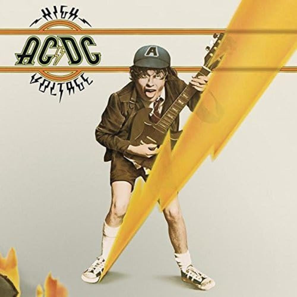 Ac/Dc – High Voltage vinyl record cover