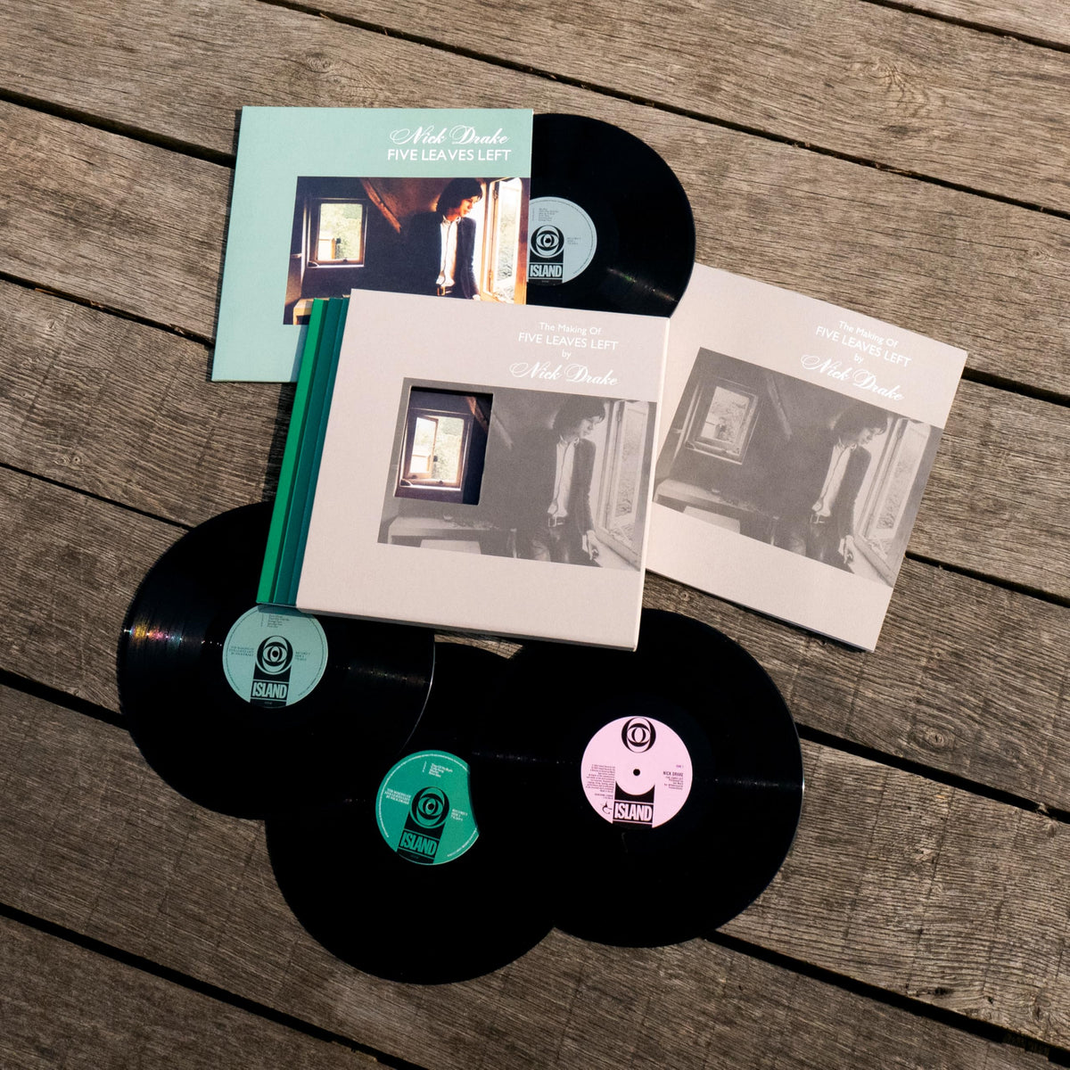 Nick Drake – The Making of Five Leaves Left vinyl record cover