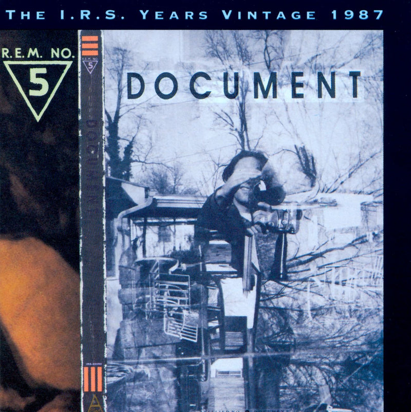 R.E.M. – Document vinyl record cover