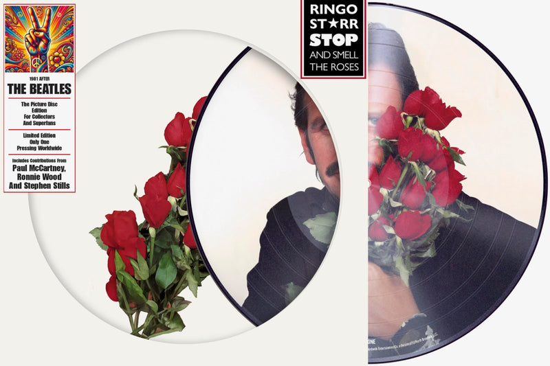Ringo Starr – Stop and Smell the Roses vinyl record cover