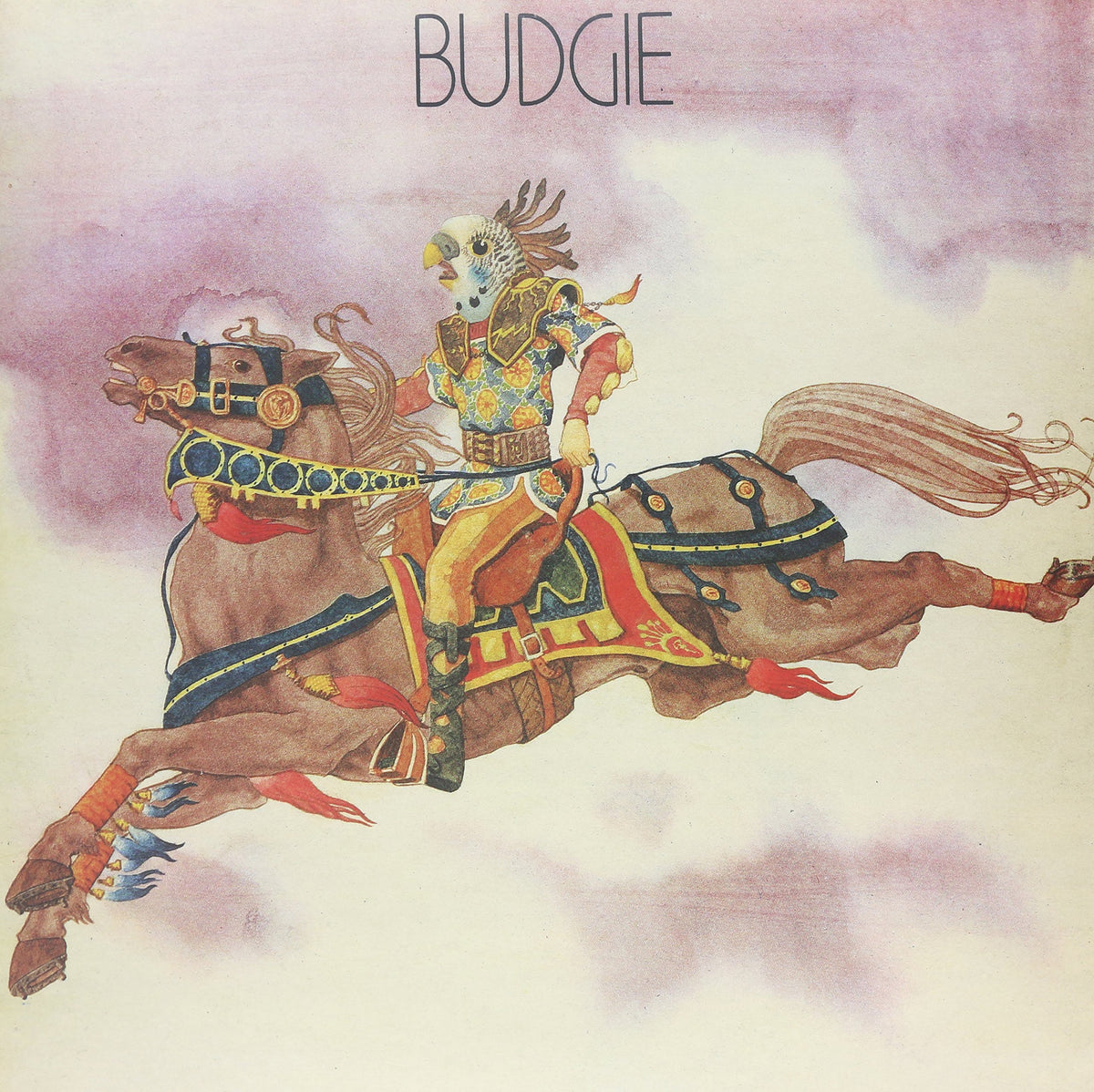 Budgie – Budgie vinyl record cover