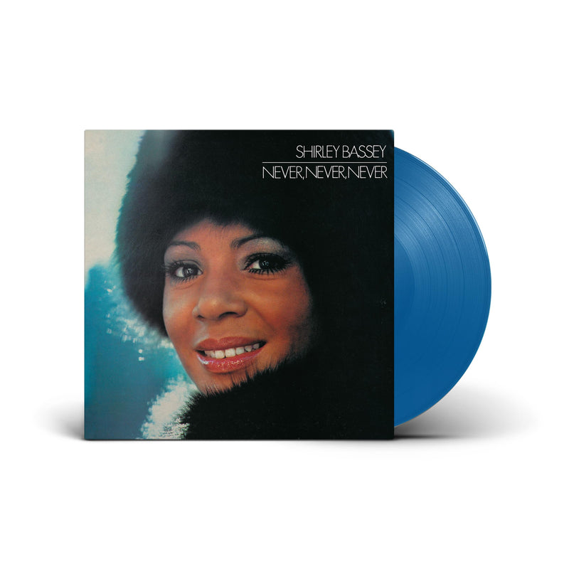 Shirley Bassey – Never, Never, Never vinyl record cover
