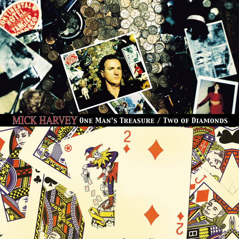 Mick Harvey – One Man's Treasure/Two of Diamonds vinyl record cover
