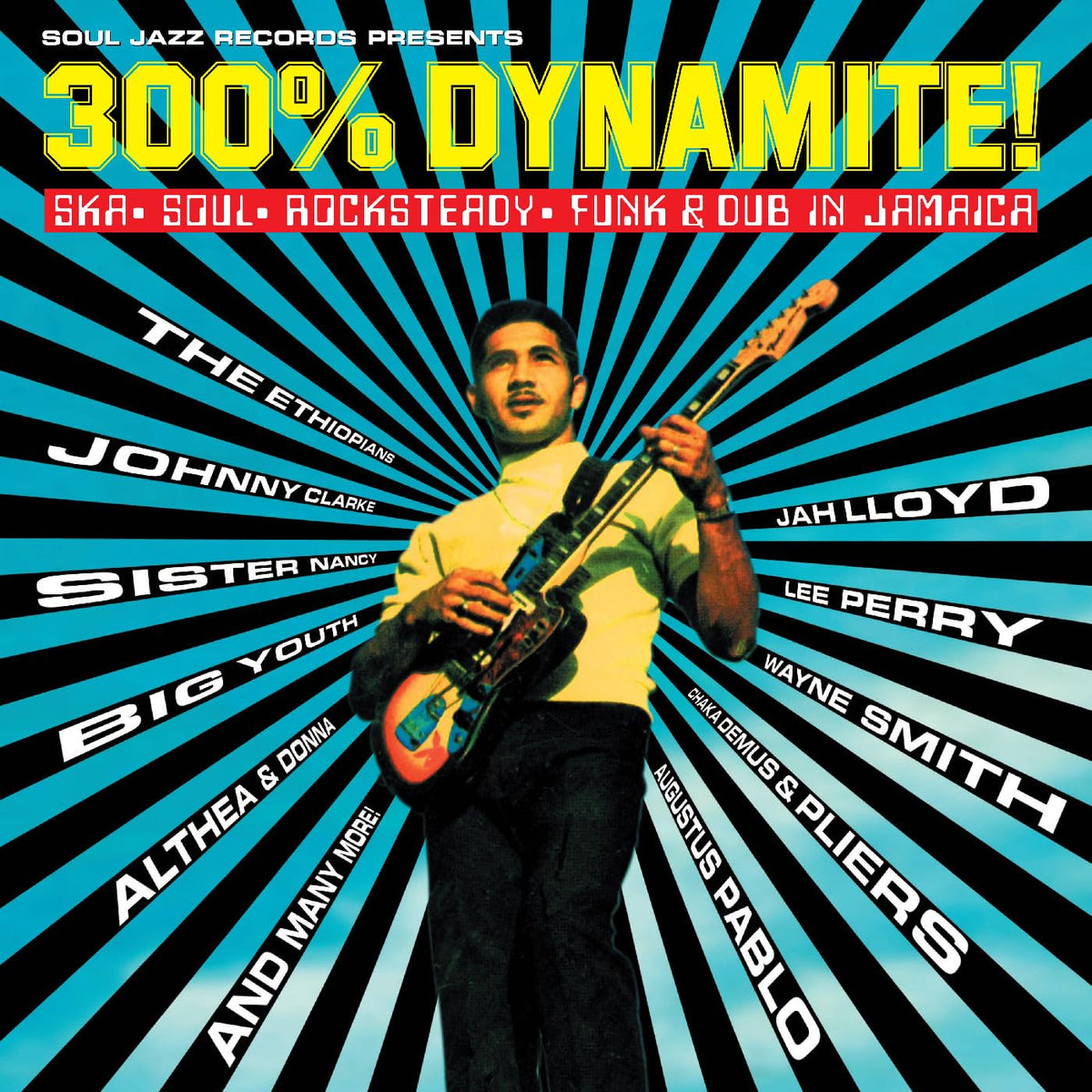 Various Artists – 300% Dynamite! vinyl record cover