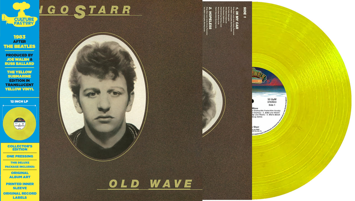 Ringo Starr – Old Wave vinyl record cover