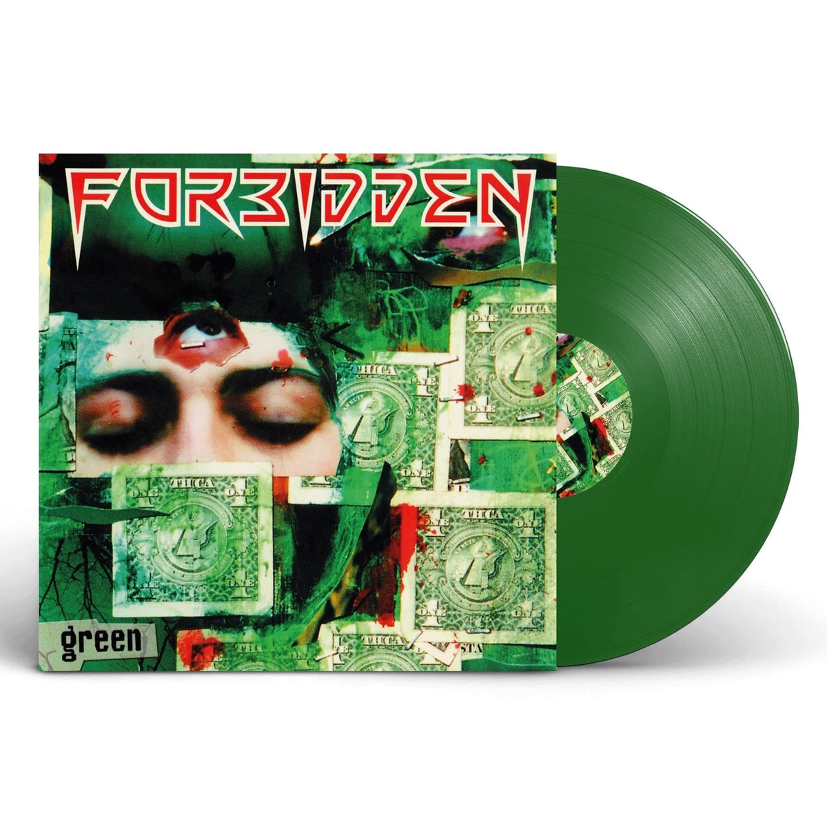 Forbidden – Green vinyl record cover