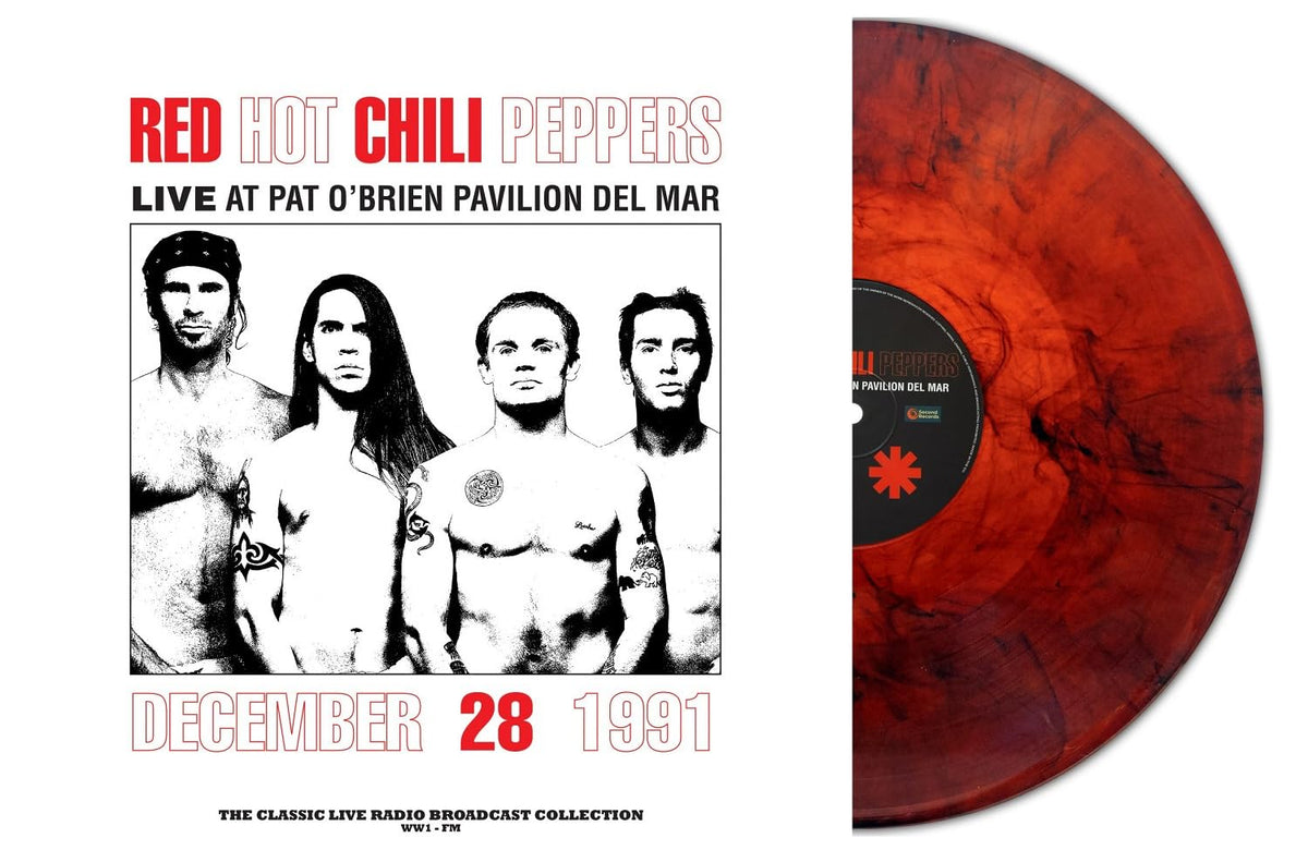 Red Hot Chili Peppers – Live at Pat O'Brien Pavilion, Del Mar, CA, December 28th 1991 vinyl record cover