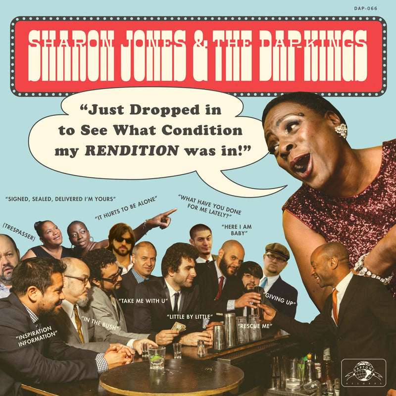 Sharon Jones & The Dap-Kings – Just Dropped In (To See What Condition My Rendition Was In) vinyl record cover