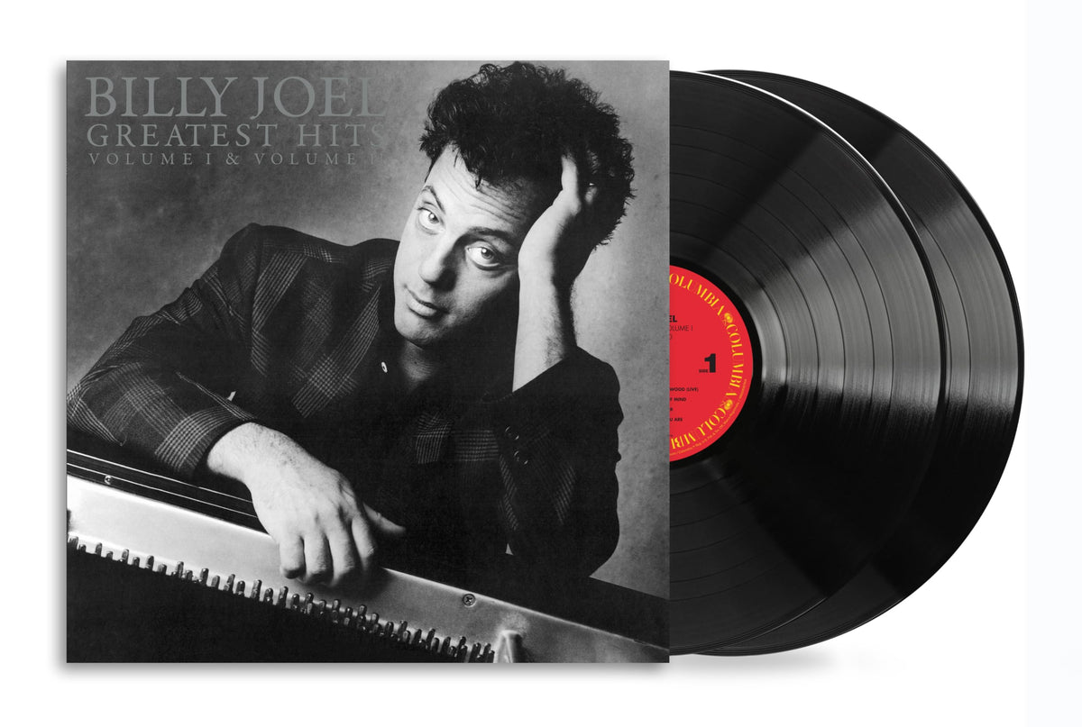 Billy Joel – Greatest Hits Volume I & Volume II vinyl record cover