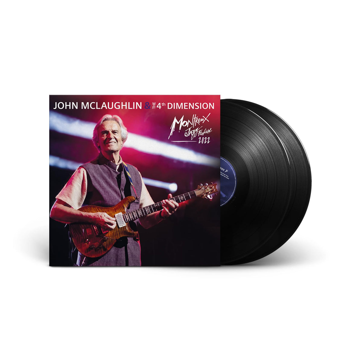 John McLaughlin and the 4th Dimension – Live at Montreux Jazz Festival 2022 vinyl record cover