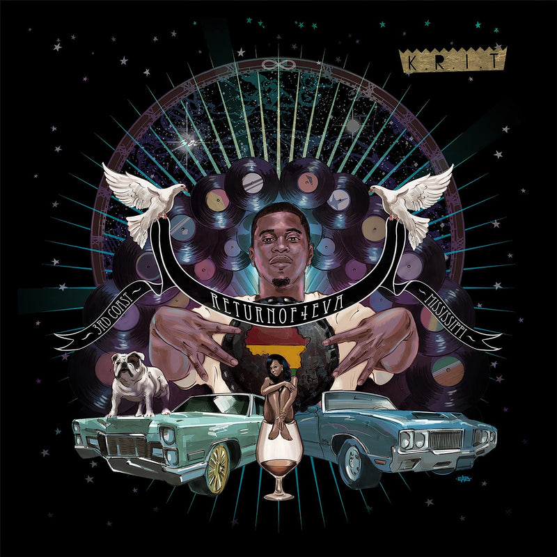 Big K.R.I.T. – Return of 4eva vinyl record cover