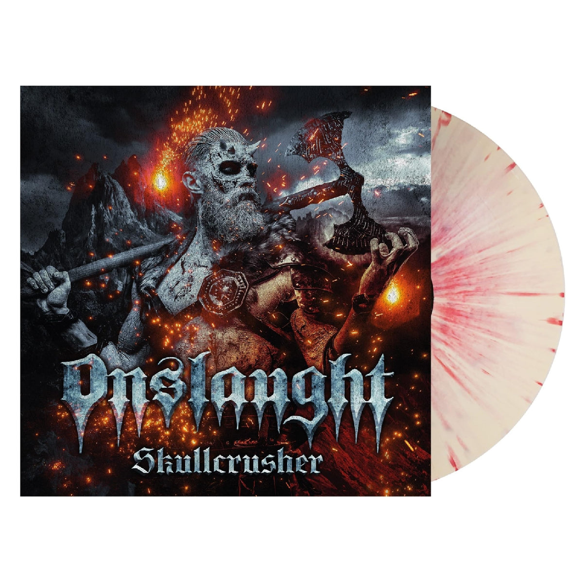 Onslaught – Skullcrusher vinyl record cover