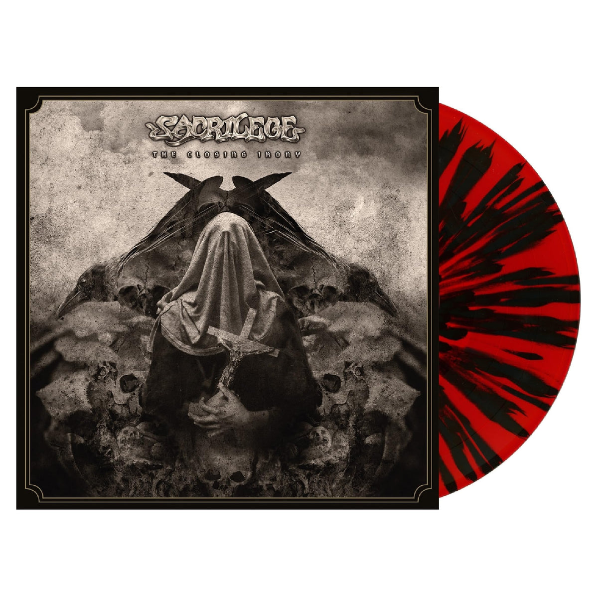 Sacrilege – The Closing Irony vinyl record cover