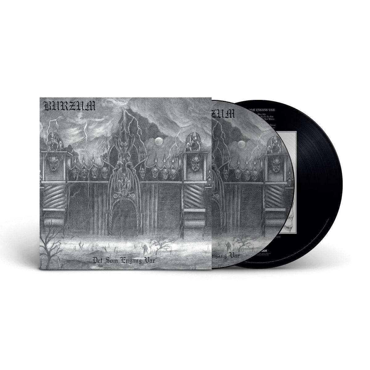 Burzum – Det Som Engang Var (Picture Disc) vinyl record cover