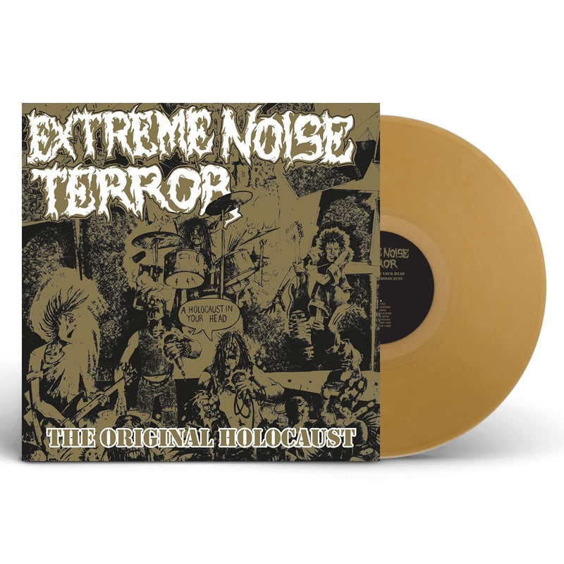 Extreme Noise Terror – Holocaust in Your Head vinyl record cover