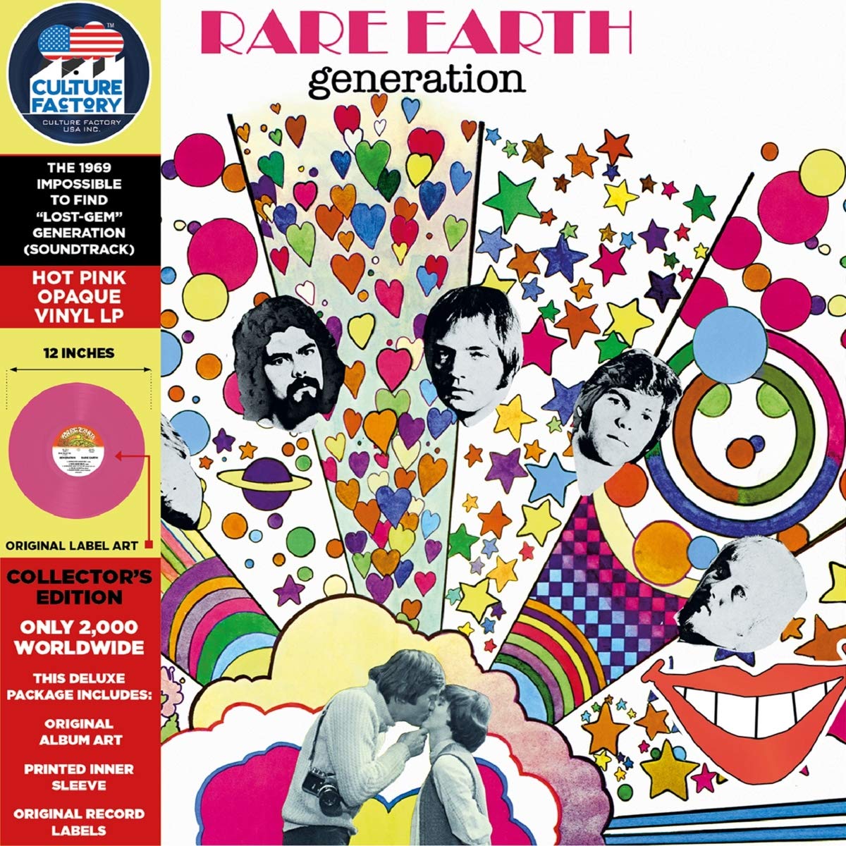 Rare Earth – Generation vinyl record cover