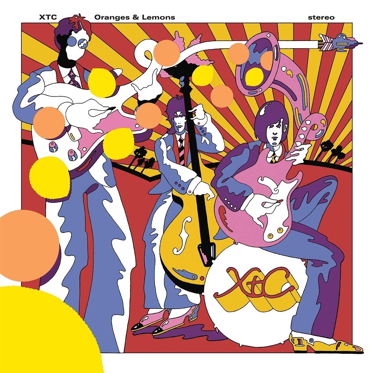 Xtc – Oranges & Lemons vinyl record cover