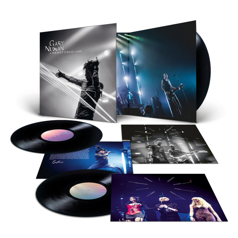 Gary Numan – A Perfect Circle vinyl record cover