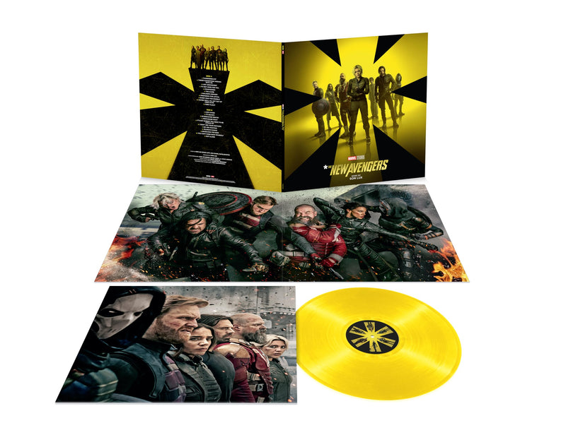 Son Lux – Thunderbolts - Original Soundtrack (Transparent Yellow Vinyl) vinyl record cover