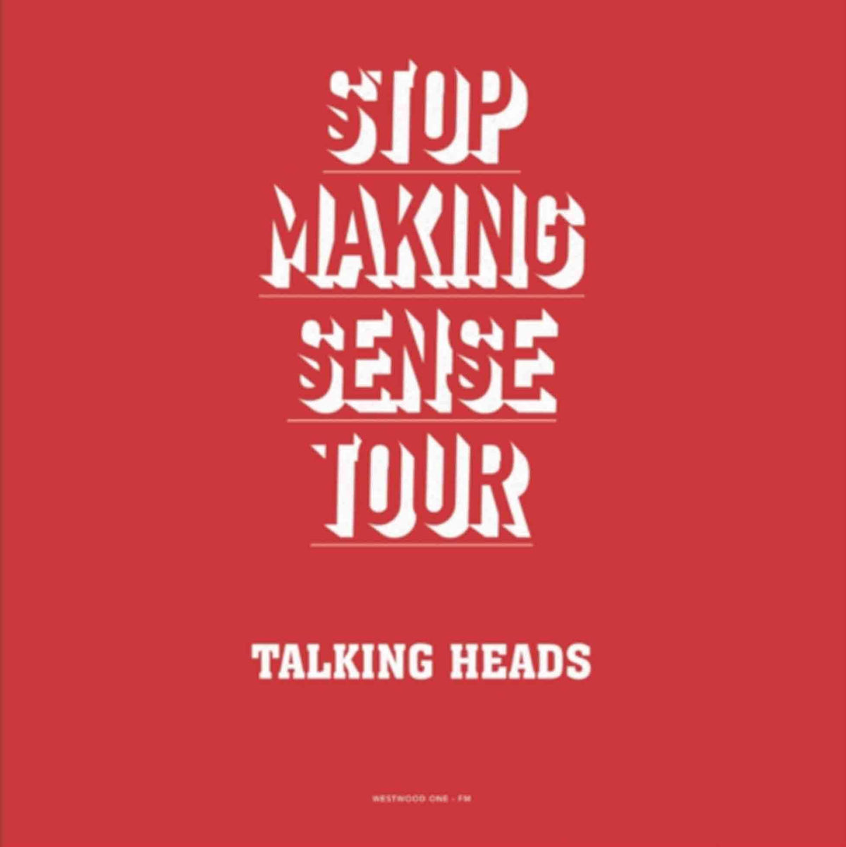 Talking Heads – Stop Making Sense Tour vinyl record cover