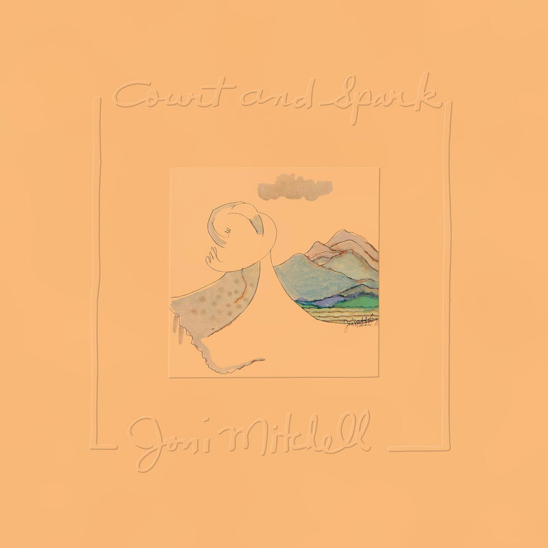 Joni Mitchell – Court & Spark (Green Vinyl) (Indies) vinyl record cover