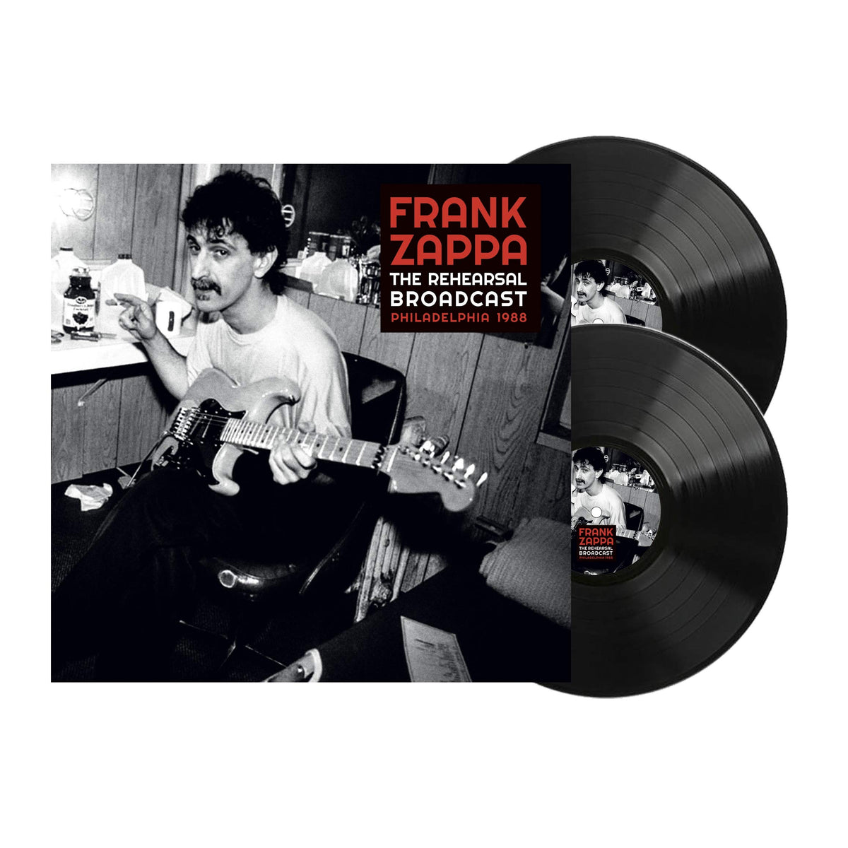 Frank Zappa – The Rehearsal Broadcast vinyl record cover