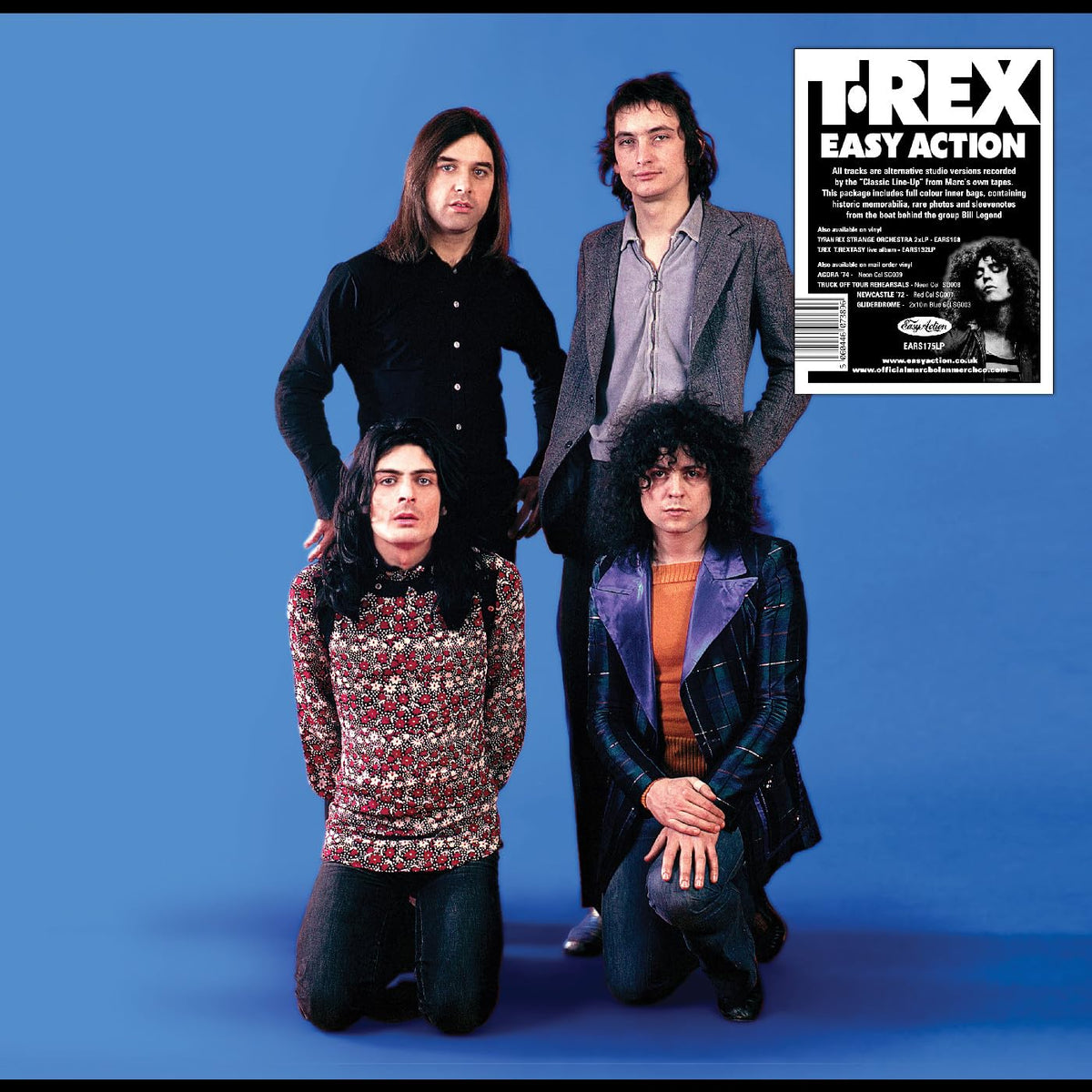 T.Rex – Easy Action vinyl record cover