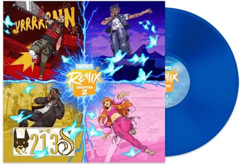 Various Artists – Fortnite Remix Chapter 2 (Blue Vinyl) (Indies) vinyl record cover