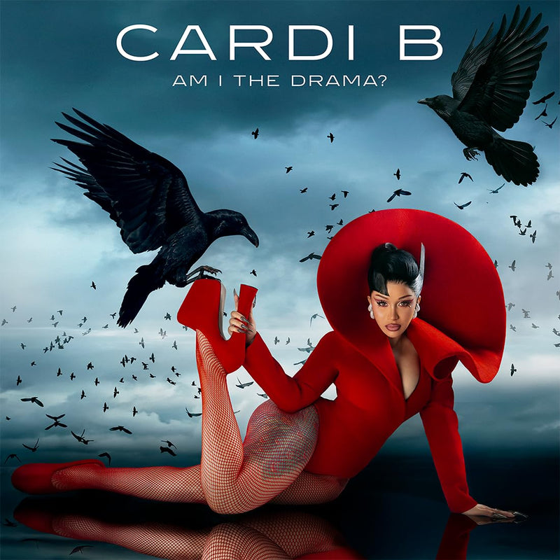 Cardi B – AM I the DRAMA? vinyl record cover