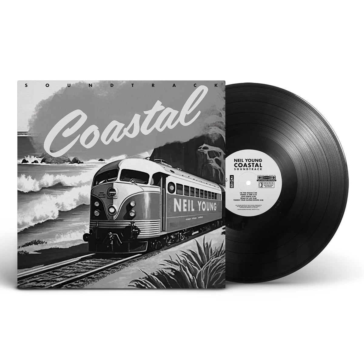 Neil Young – Coastal vinyl record cover