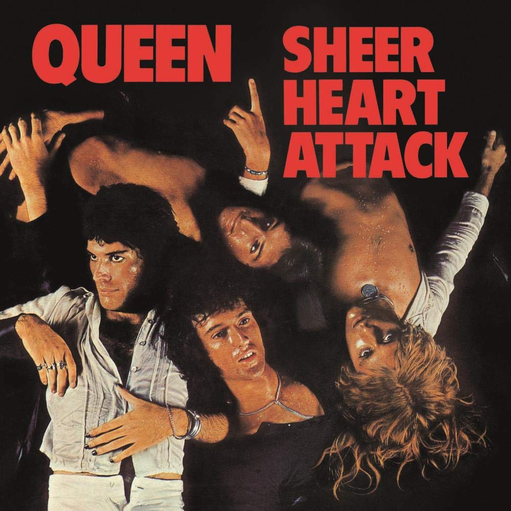 Queen – Sheer Heart Attack vinyl record cover